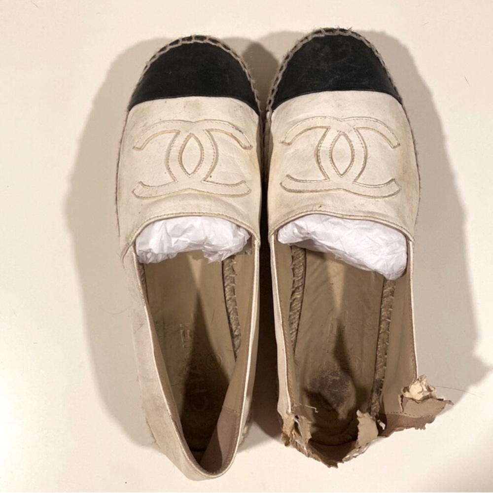 Authentic Chanel Espadrilles